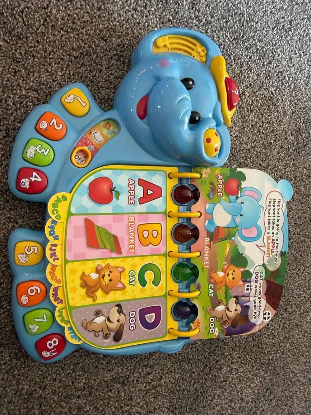Vtech Touch & Teach Elephant
